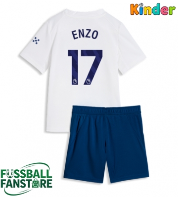 Manchester City Enzo Fernandez #17 Replik 3rd trikot Kinder 2026-27 Kurzarm (+ Kurze Hosen)